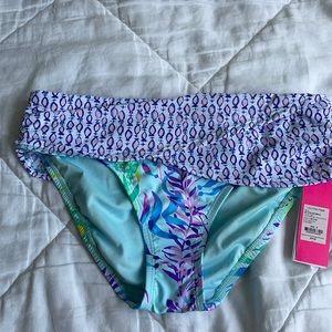 Lilly Pulitzer Lagoon Sarong Hipster Bottom